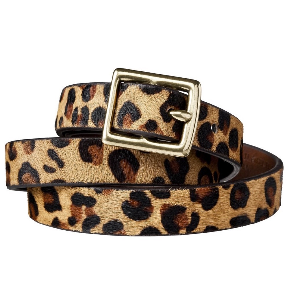 🐆 LIKE NEW! • belt • leopard print • a new day